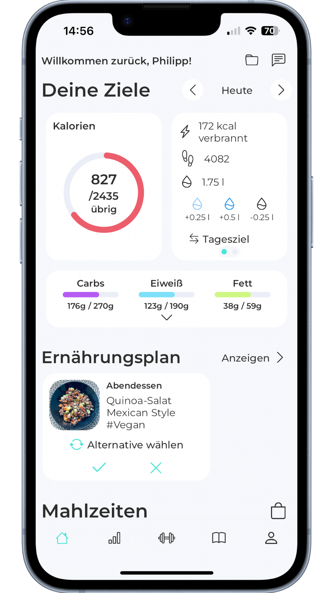 Kommunikation App Screen 2